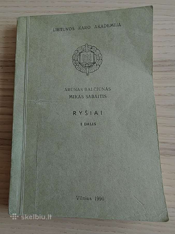 Ryšiai. 1 dalis. 1986