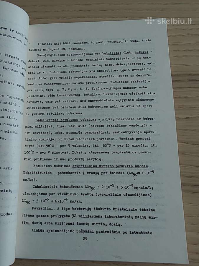 Nuodingosos medžiagos ir apsauga nuo jų. 1993 - nuotraukos Nr. 3