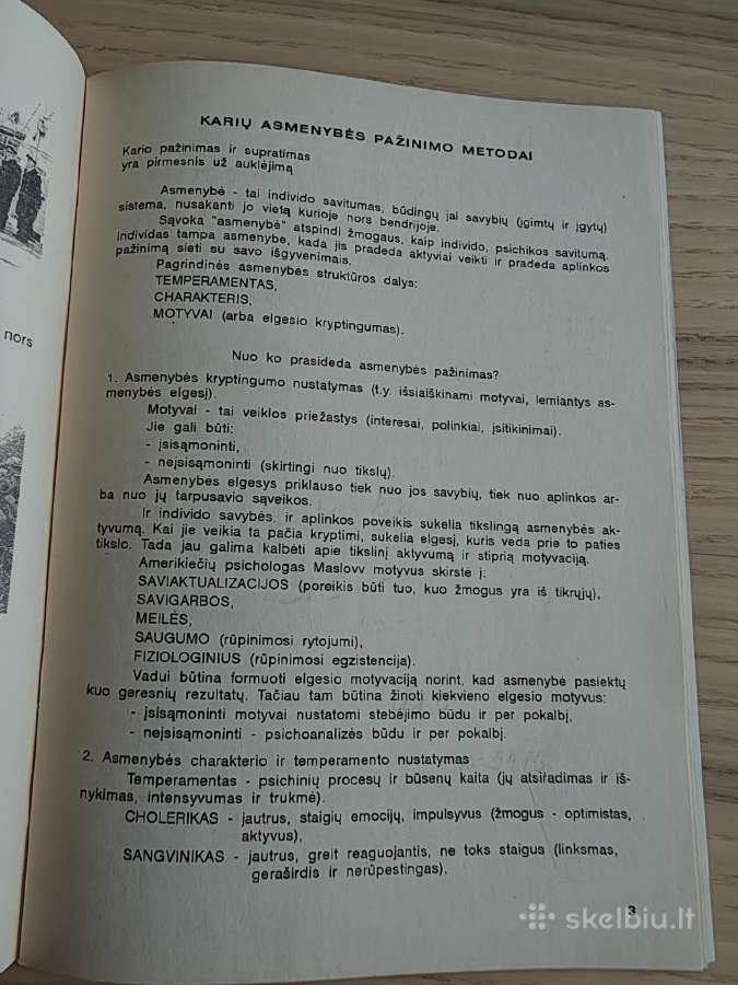 Karių pedagogikos ir psichologijos pagrindai. - nuotraukos Nr. 2