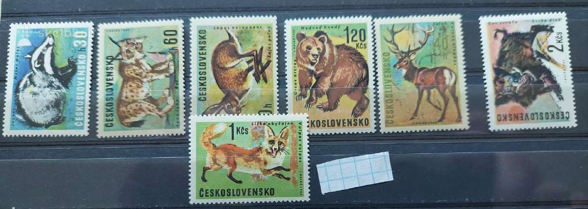 Čekoslovakija 1966 gyvūnai