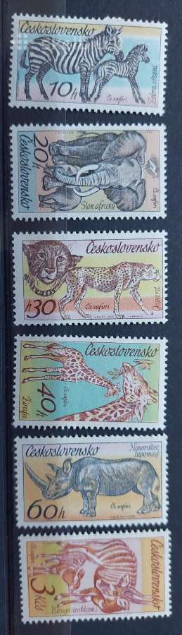 Čekoslovakija 1976 zoologijos sodas