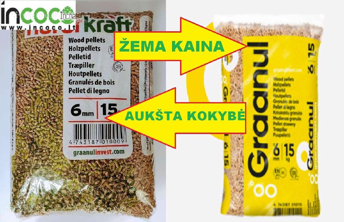 Granulės 990 kg. 340.00 eur