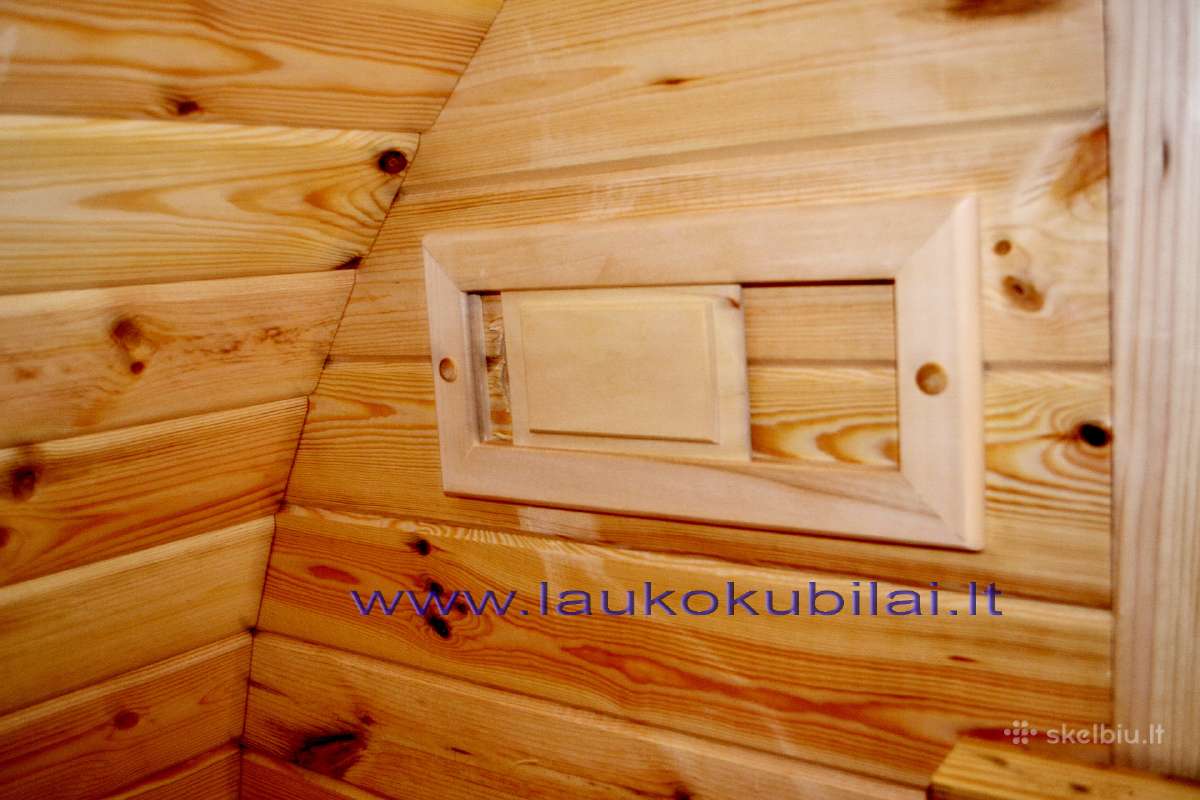 Apvali Lauko pirtis sauna - kubilas bačka 4,8m - nuotraukos Nr. 17