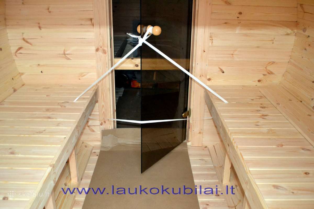 Apvali Lauko pirtis sauna - kubilas bačka 4,8m - nuotraukos Nr. 15