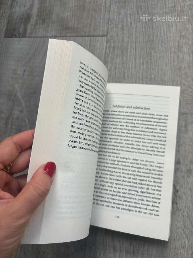 Milan Kundera knyga "Immortality" - nuotraukos Nr. 7