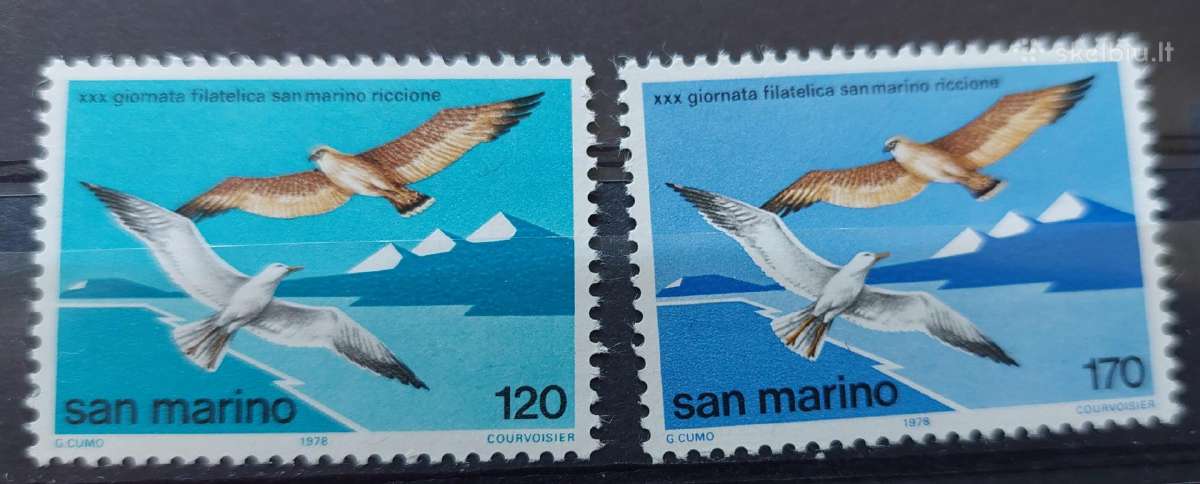 San Marino 1978 Paukščiai