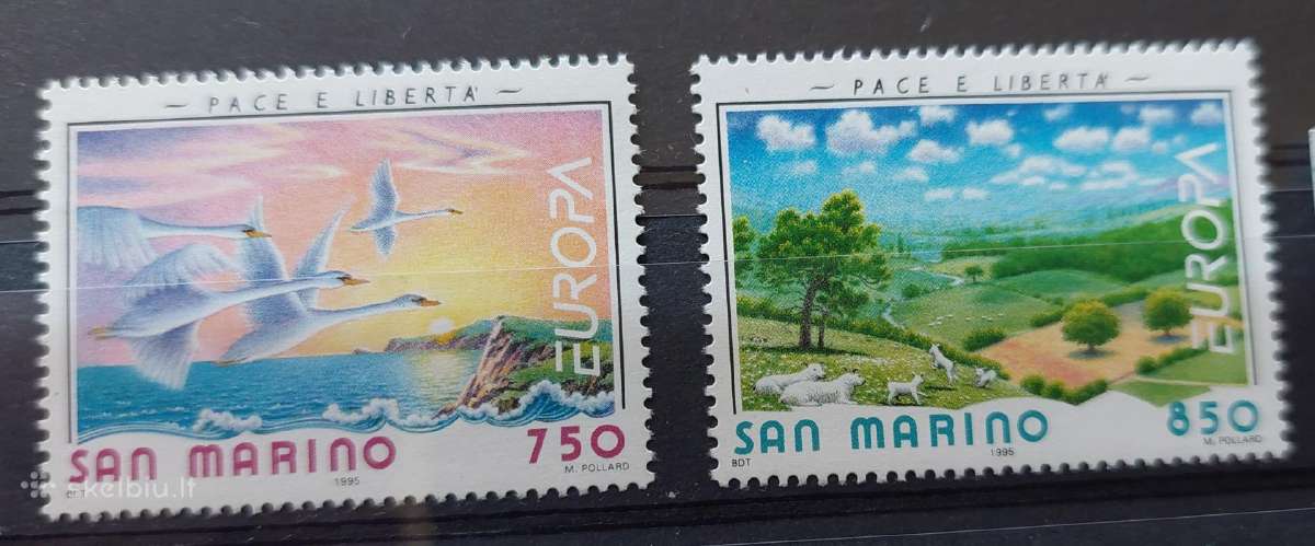 San Marino 1995 Cept švarus