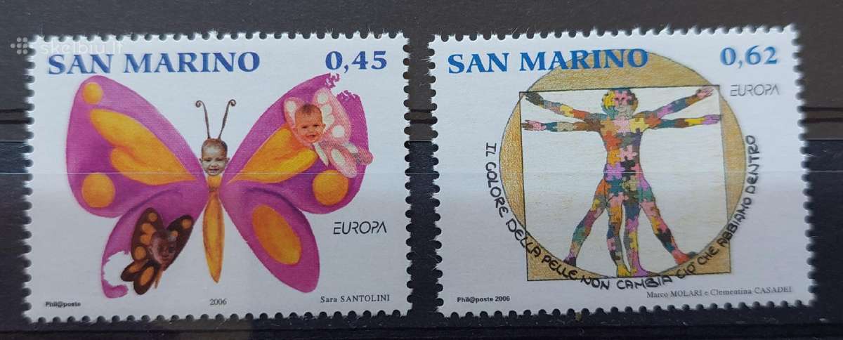 San Marino 2006 Cept švarus,