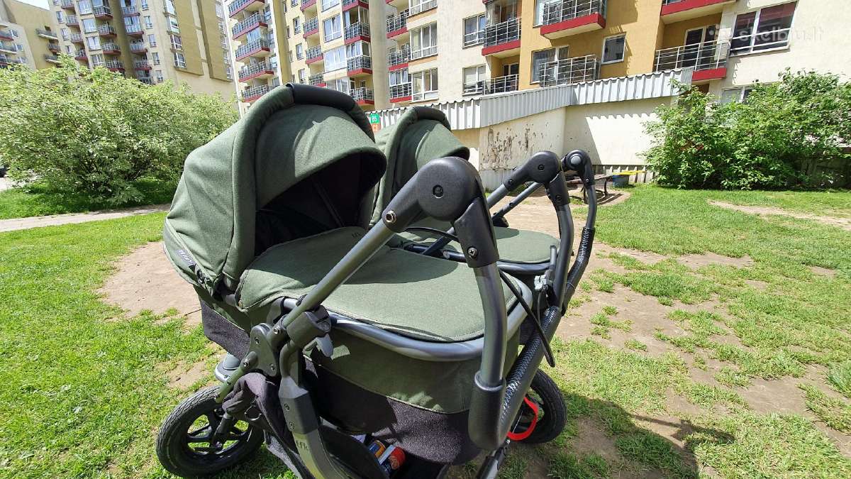 Dvynukų/pametinukų vežimėlis Tfk