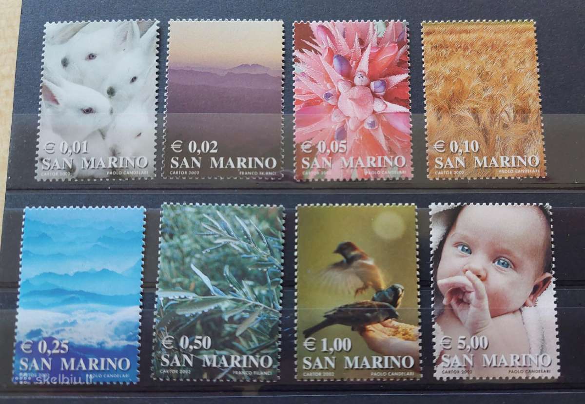 San Marino 2002 Serija švarus