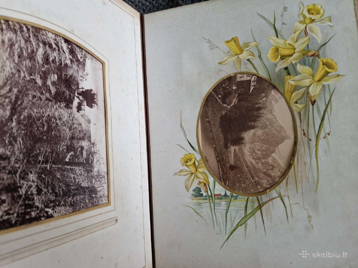 Masyvus,vintažinis,odinis 18 amžiaus pabaigos - nuotraukos Nr. 5