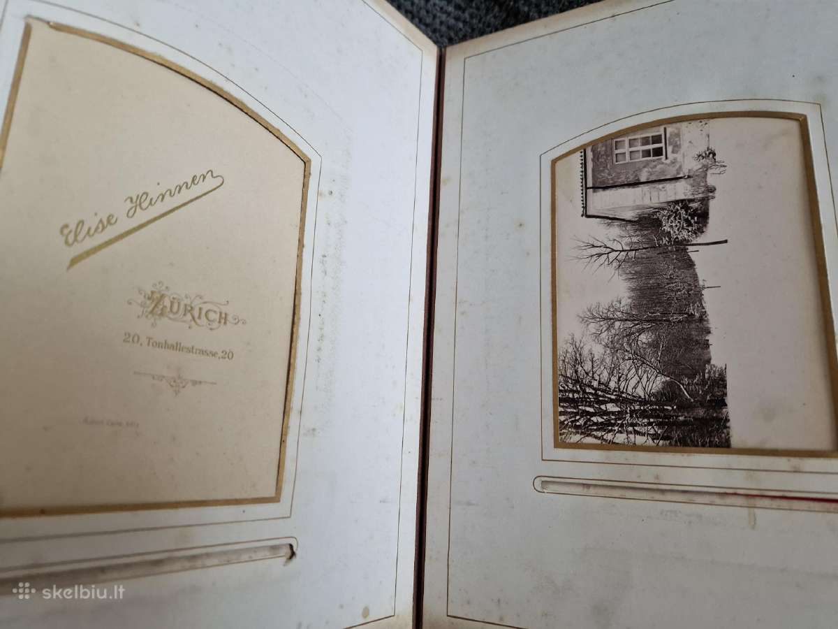 Masyvus,vintažinis,odinis 18 amžiaus pabaigos - nuotraukos Nr. 6