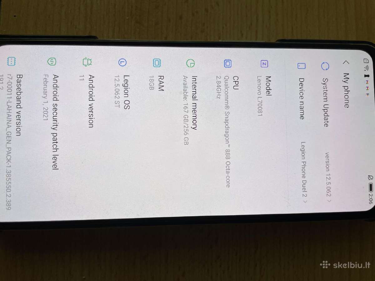 Lenovo legion pro2 - nuotraukos Nr. 5