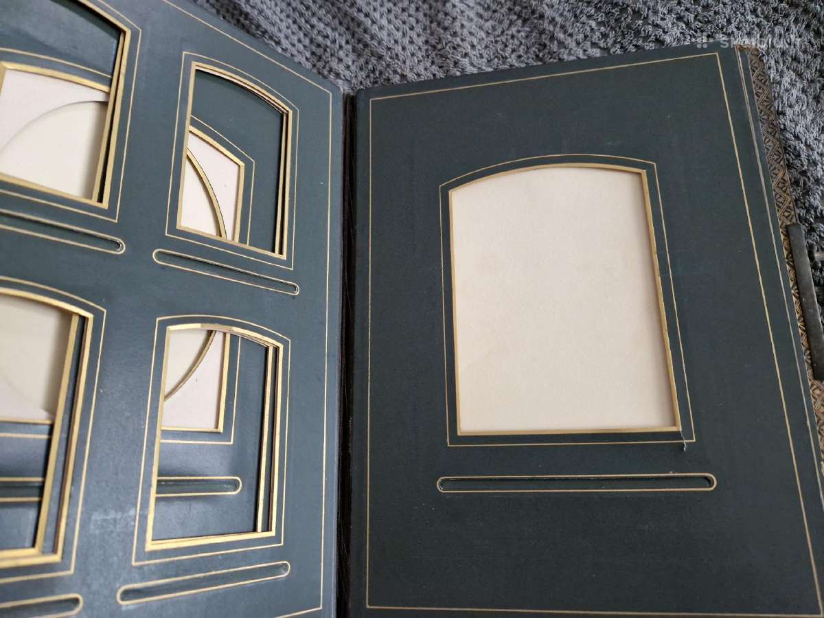 Masyvus,vintažinis,odinis 18 amžiaus pabaigos - nuotraukos Nr. 17