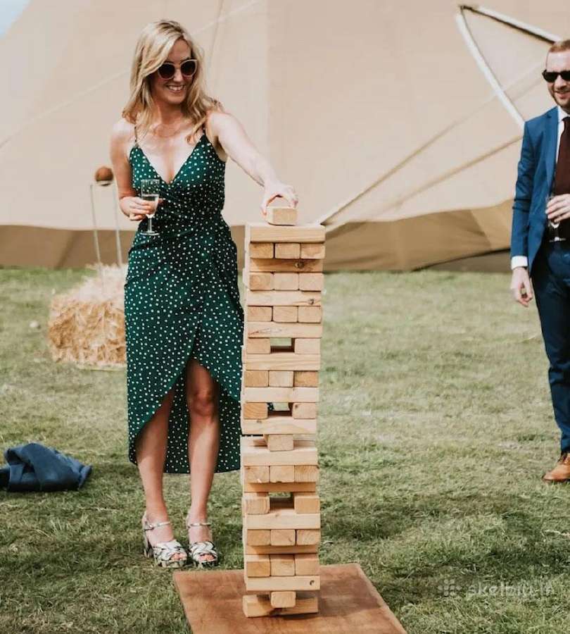 Giant Jenga XXL kaladėlės - nuotraukos Nr. 5