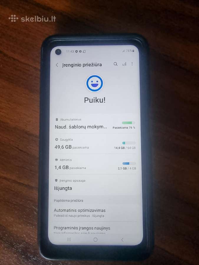 Samsung Galaxy Xcover pro - nuotraukos Nr. 4