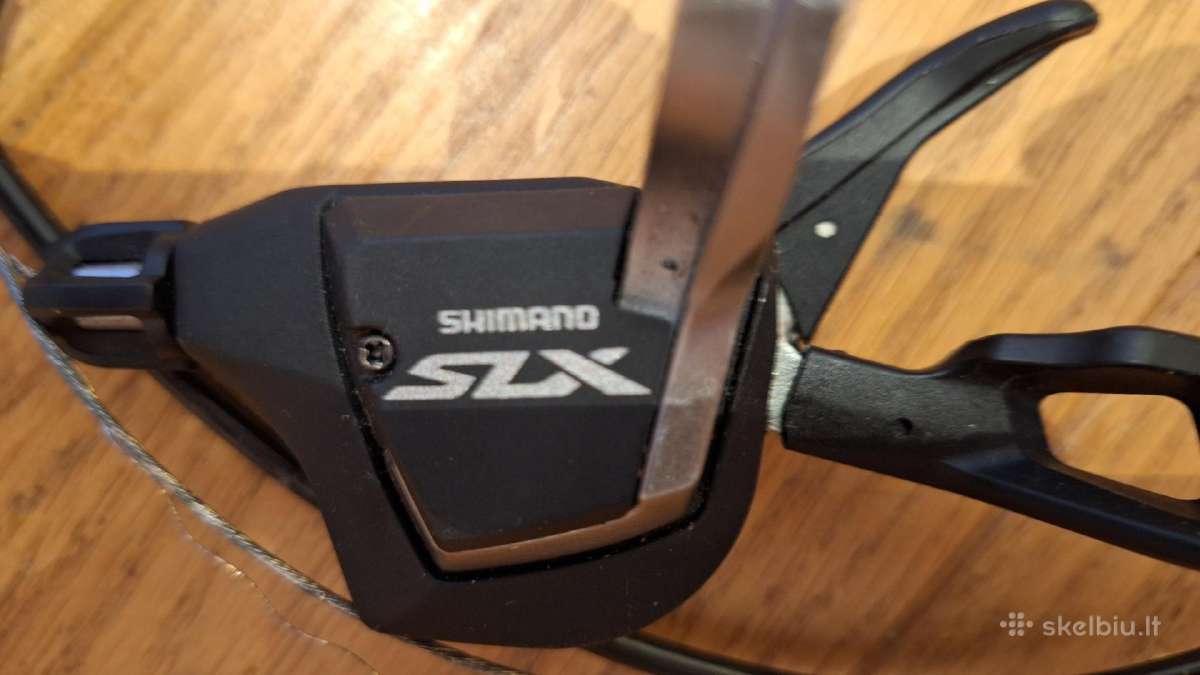 Shimano SLX kairė bėgių perjungimo rankenėlė - nuotraukos Nr. 2