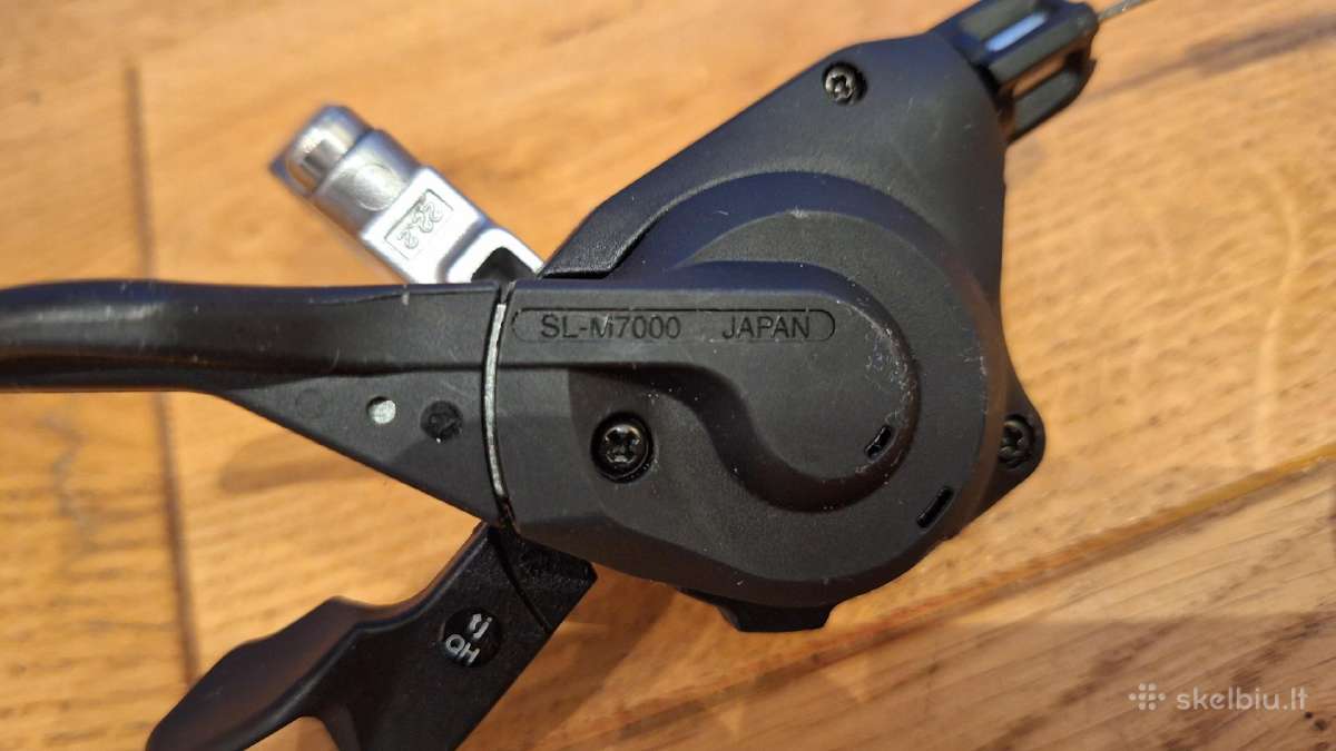 Shimano SLX kairė bėgių perjungimo rankenėlė - nuotraukos Nr. 4