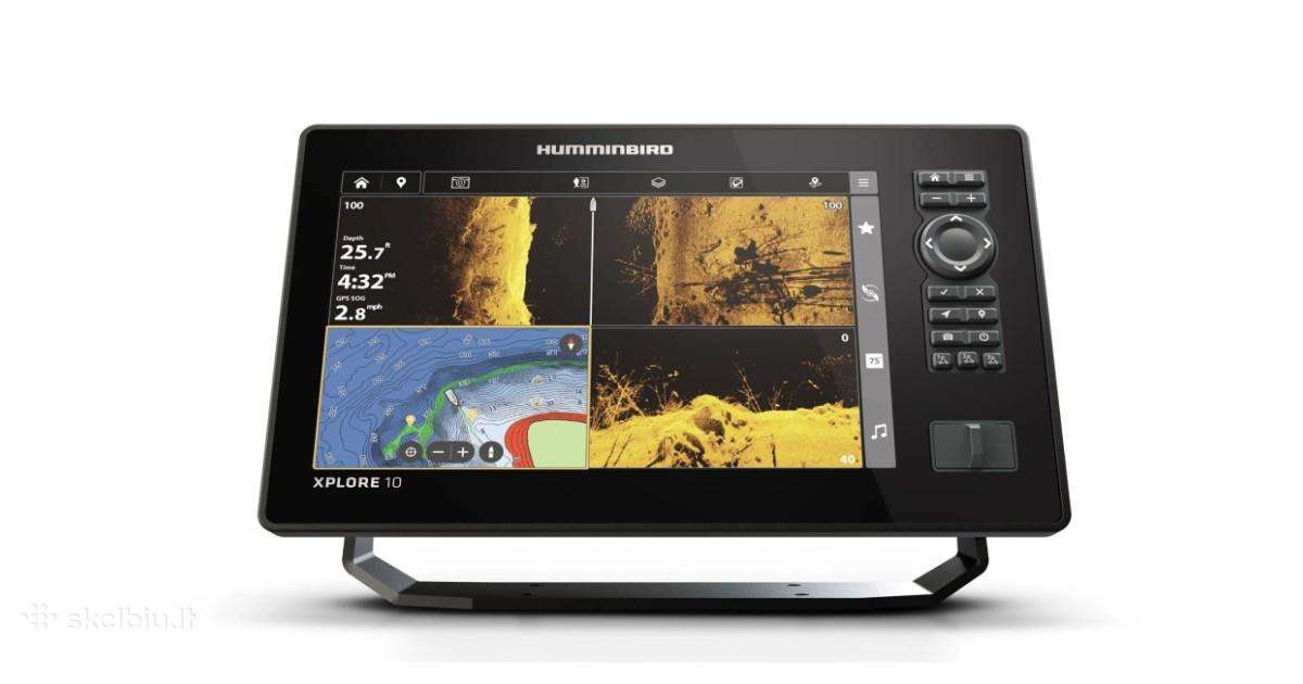 Humminbird echolotai Xplore 9/10/12, Mega Live 2 - nuotraukos Nr. 3