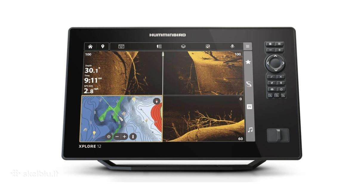 Humminbird echolotai Xplore 9/10/12, Mega Live 2 - nuotraukos Nr. 2