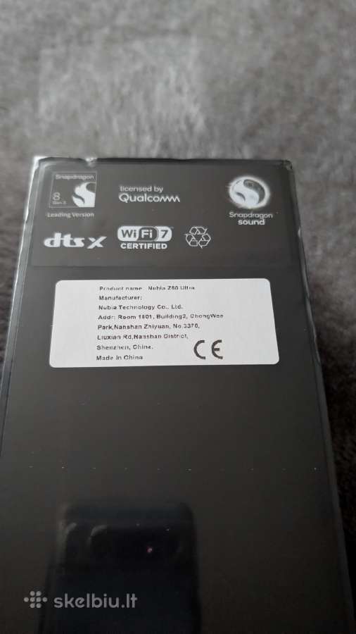 Nubia Z60 Ultra Leading Version - nuotraukos Nr. 8
