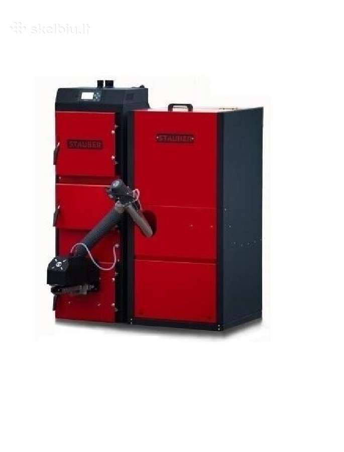 Kombinuotas gran. katilas Stauber Duo Pellet 12kw