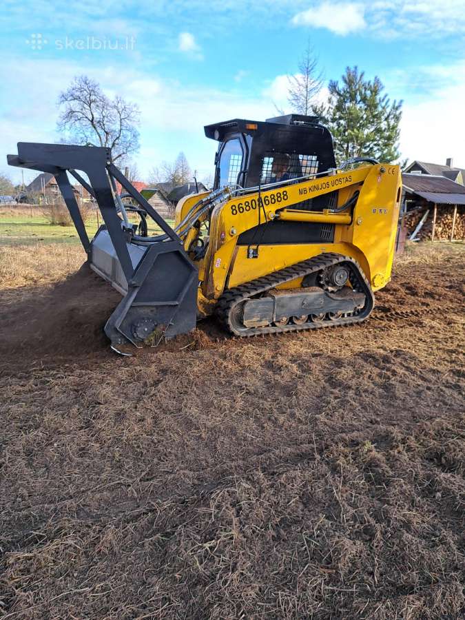 Eskavatoriaus/bobcat nuoma su operatoriumi - nuotraukos Nr. 14