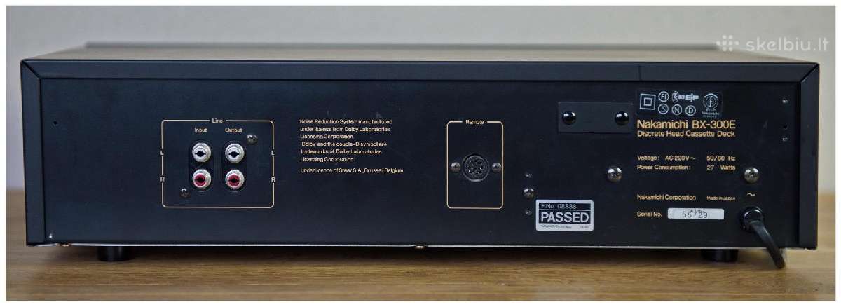 Nakamichi Bx-300e Bx-150e Nakamichi Mr-1 - nuotraukos Nr. 8