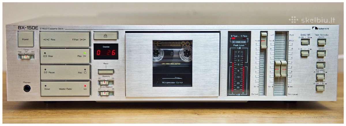 Nakamichi Bx-300e Bx-150e Nakamichi Mr-1 - nuotraukos Nr. 11