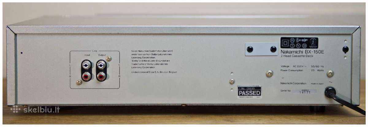 Nakamichi Bx-300e Bx-150e Nakamichi Mr-1 - nuotraukos Nr. 16