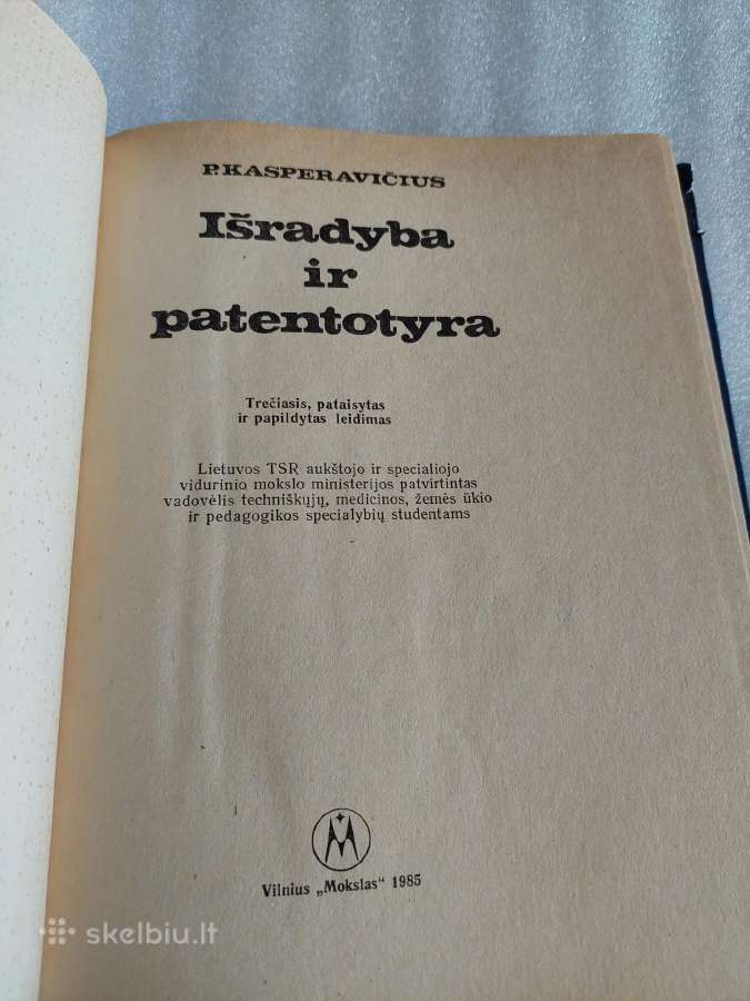 Išradyba ir patentotyra - nuotraukos Nr. 2