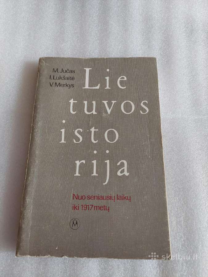 Lietuvos istorija. Nuo seniausių laikų iki 1917 m.