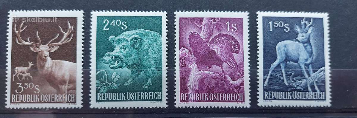 Austrija 1959 gamta, švarus