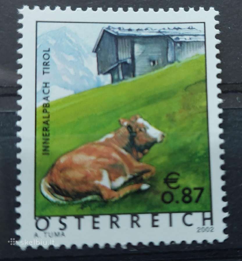 Austrija 2002 Karve, švarus Michel Nr 2366