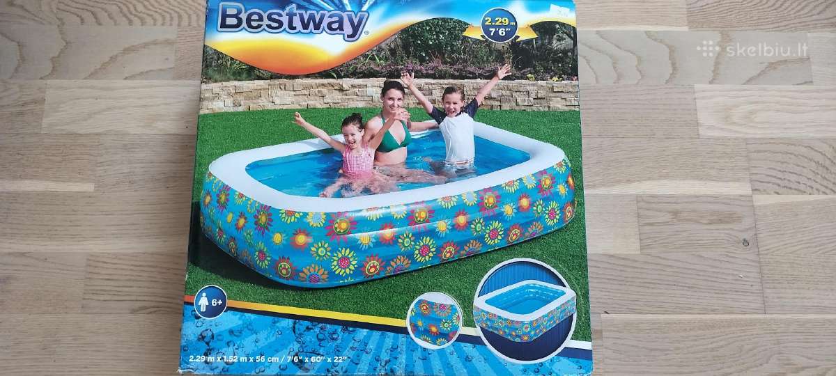 Baseinas Bestway, 702 l, pripučiamas, 54120.