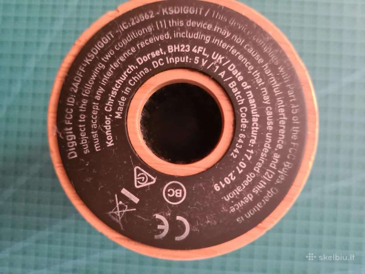 Kitsound Diggit belaidė bluetooth garso kolonėlė - nuotraukos Nr. 5