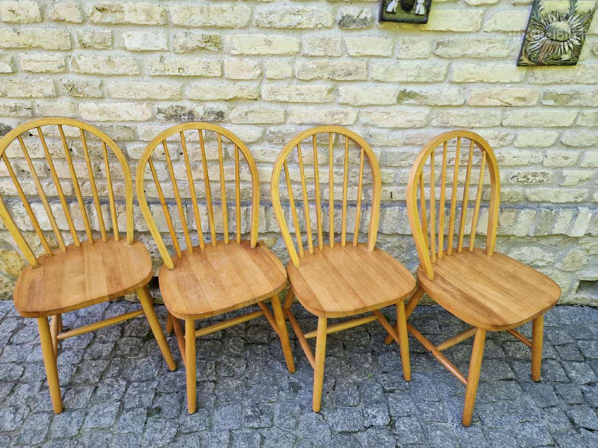 Vintažinės mid century Windzoro st.kėdės - nuotraukos Nr. 6