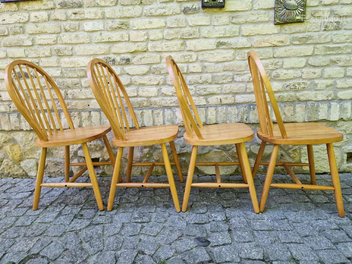 Vintažinės mid century Windzoro st.kėdės - nuotraukos Nr. 9