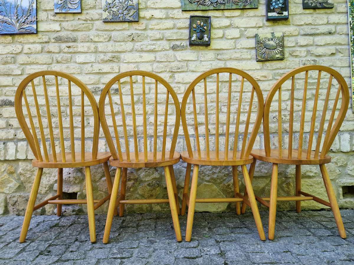 Vintažinės mid century Windzoro st.kėdės - nuotraukos Nr. 11