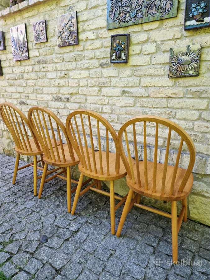 Vintažinės mid century Windzoro st.kėdės - nuotraukos Nr. 15