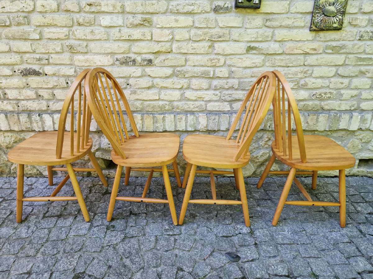 Vintažinės mid century Windzoro st.kėdės - nuotraukos Nr. 22