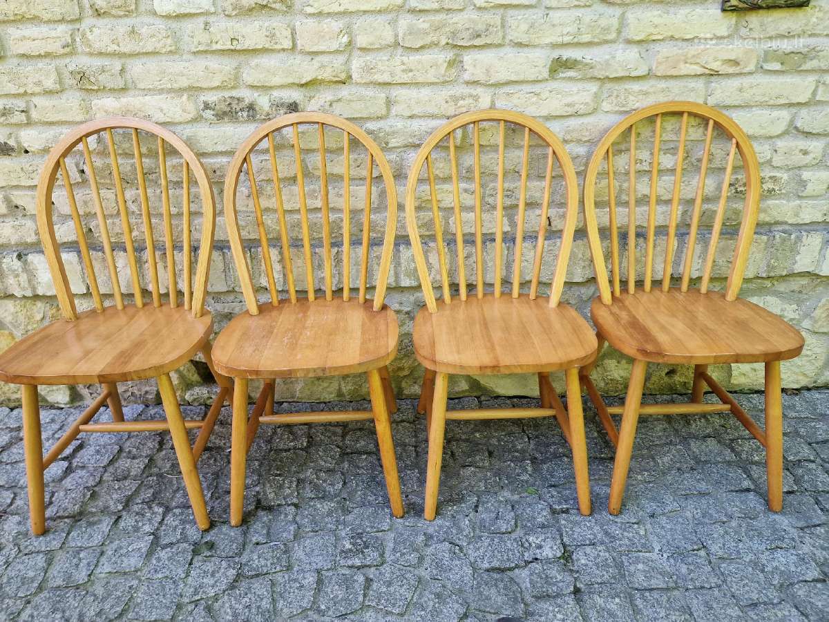 Vintažinės mid century Windzoro st.kėdės - nuotraukos Nr. 23