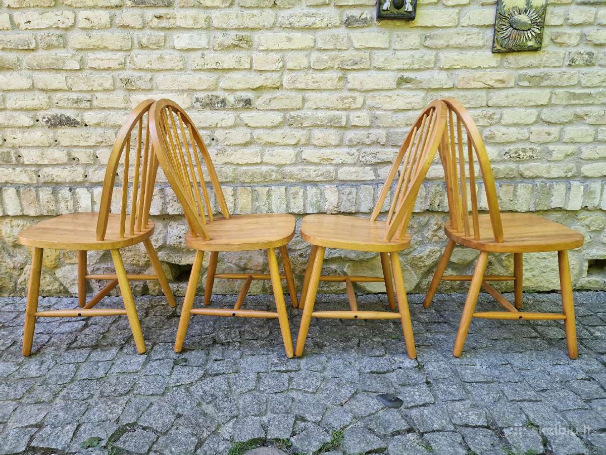 Vintažinės mid century Windzoro st.kėdės - nuotraukos Nr. 25