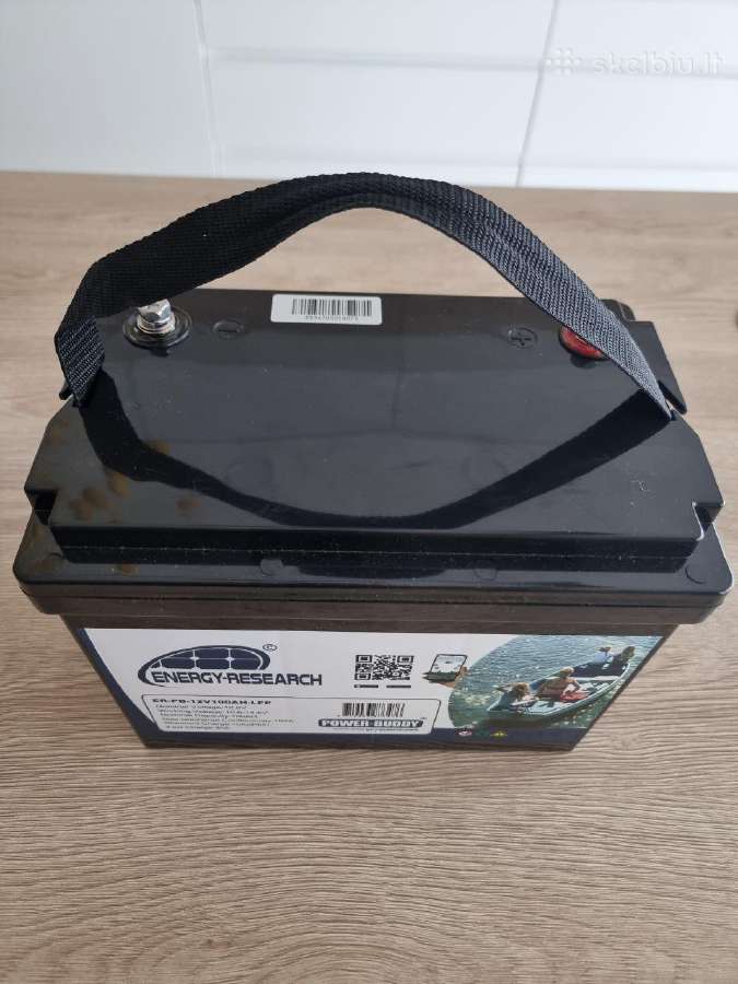 Energy Research Lifepo4 Lithium 12v 100ah - nuotraukos Nr. 2