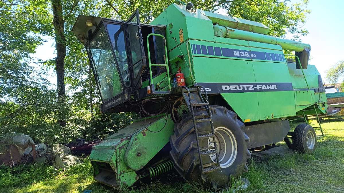 Deutz fahr M36-40 kombainas