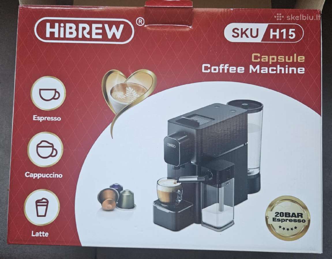 Hibrew H15 – kapsulinis kavos aparatas