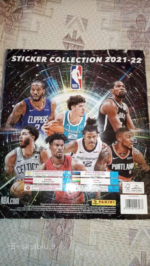 Nba sticker collection 2021-2022