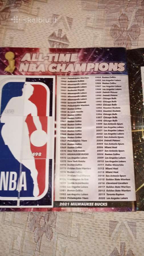Nba sticker collection 2021-2022 - nuotraukos Nr. 2