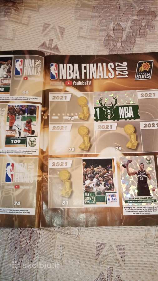 Nba sticker collection 2021-2022 - nuotraukos Nr. 5