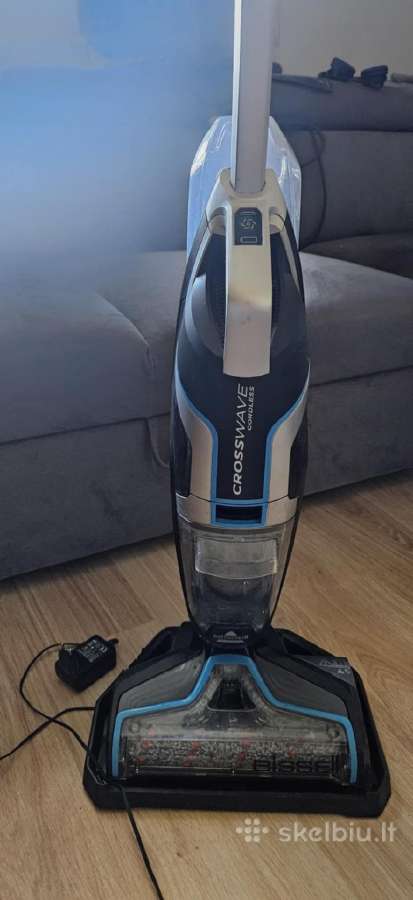 Bissell Crosswave Cordless siurblys + naujas šepet